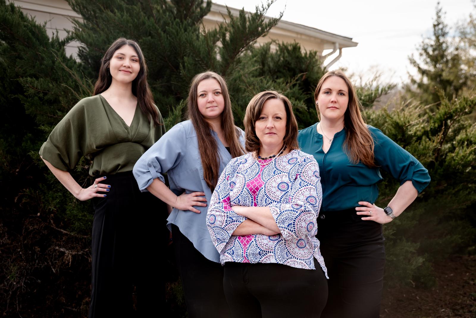 The Rockbridge Wellness team outside the Lexington office